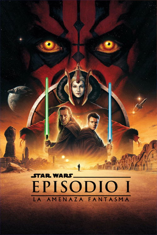 Póster de Episodio I — La amenaza fantasma