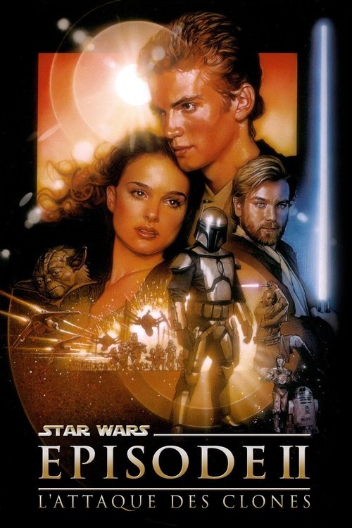 Affiche : Épisode II — L'Attaque des clones