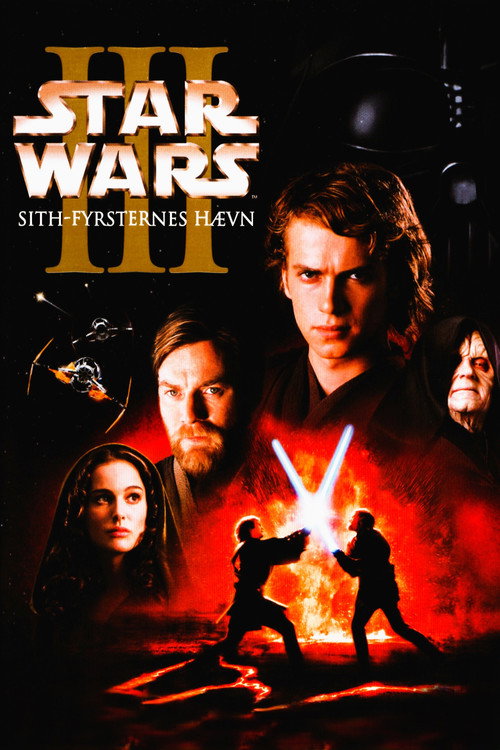 Plakat for Episode III – Sith-fyrsternes hævn