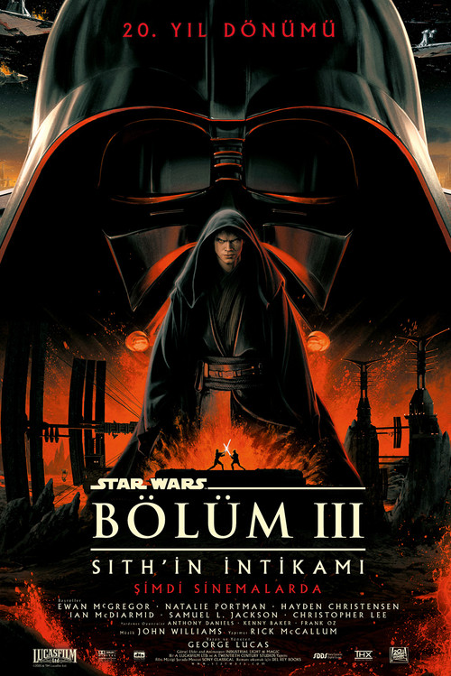 Bölüm III — Sith'in İntikamı afişi
