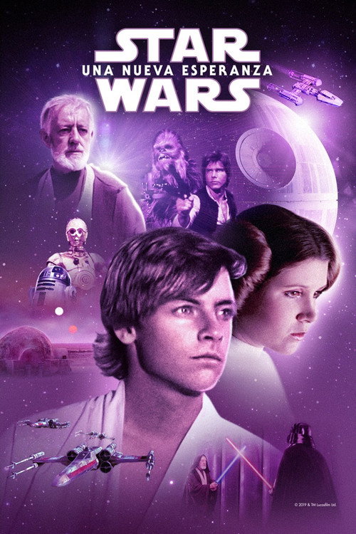 Póster de Episodio IV — Una nueva esperanza