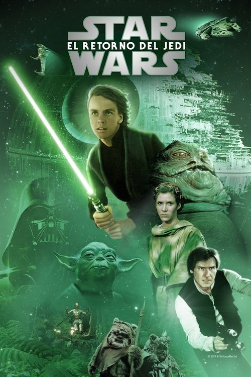 Póster de Episodio VI — El regreso del Jedi