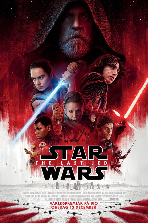 Affisch för Episod VIII – The Last Jedi