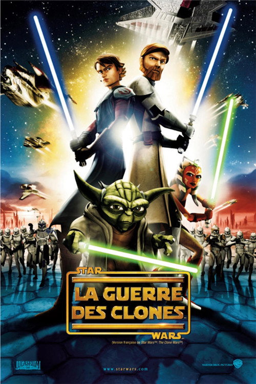 Affiche : The Clone Wars (film de 2008)