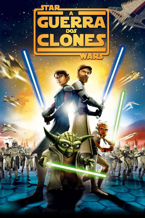 Pôster de A Guerra dos Clones (filme de 2008)