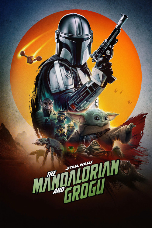 Plakat for The Mandalorian and Grogu