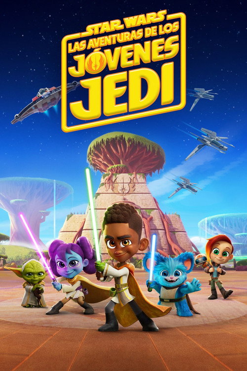Póster de Aventuras de jóvenes Jedi