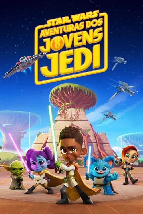 Pôster de Aventuras dos Jovens Jedi