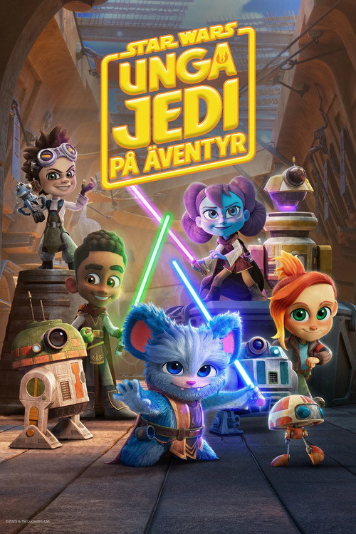Affisch för Unga Jedi på äventyr
